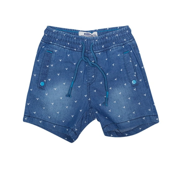 Bermuda Bebé Niño Denim Pillin