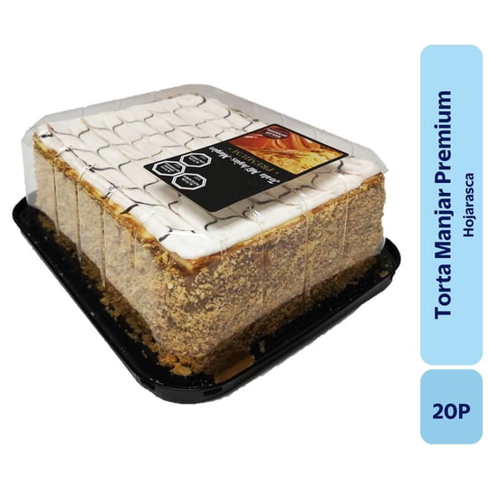 Torta Hoja Manjar Premium 20p 1 Un Los Cerezos