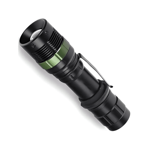 Genérico - Linterna Led Camping Linterna Tactica 18000 Lumens Camping Color De La Linterna Negro Color De La Luz Blanco