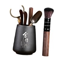 Bothyi - Juego De Tetera De Kung Fu Chino, Utensilios De Arte De Té, Juego De Tetera Portátil Para Regalo, Estilo D