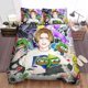thumbnail image 2 of Streamer Xqc Anime Art Style Quilt Duvet Cover Set Bed Linen Children3-Piece Bedding Set (1 Duvet Cover + 2 Pillow Shams), 2 of 4