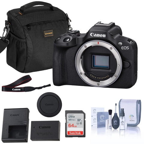 Cámara Sin Espejo Canon Eos R50 24.2 Mp 4K Wi‑Fi Bluetooth