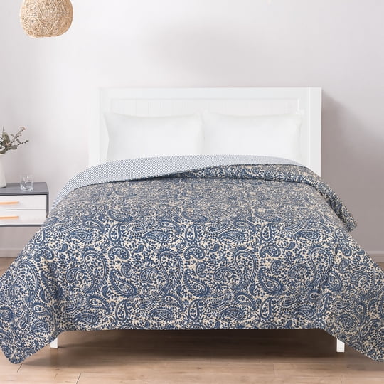 Quilt Estampado Microfibra King 260 X 240 Cm Haus