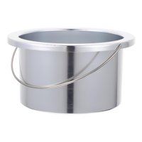Ioensy - Olla De Cera De Aleación De Aluminio, Cuenco Para Depilación Con Cera Fácil De Limpiar, Calentador Para Depilación