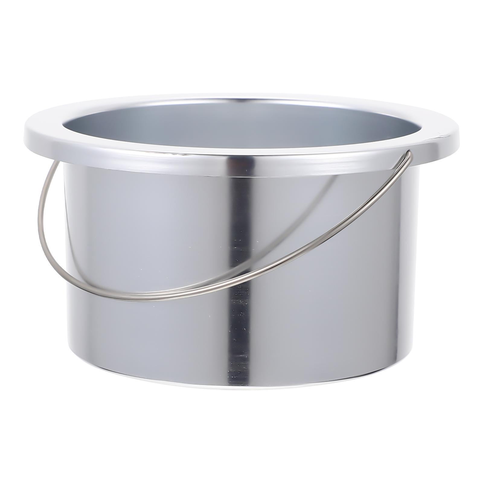 Ioensy - Olla De Cera De Aleación De Aluminio, Cuenco Para Depilación Con Cera Fácil De Limpiar, Calentador Para Depilación