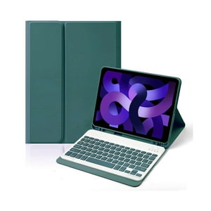 Global Movil Mr - Carcasa Funda Con Teclado Para Ipad 9Na 8Va 7Ma Gen De 10.2 Pulgadas