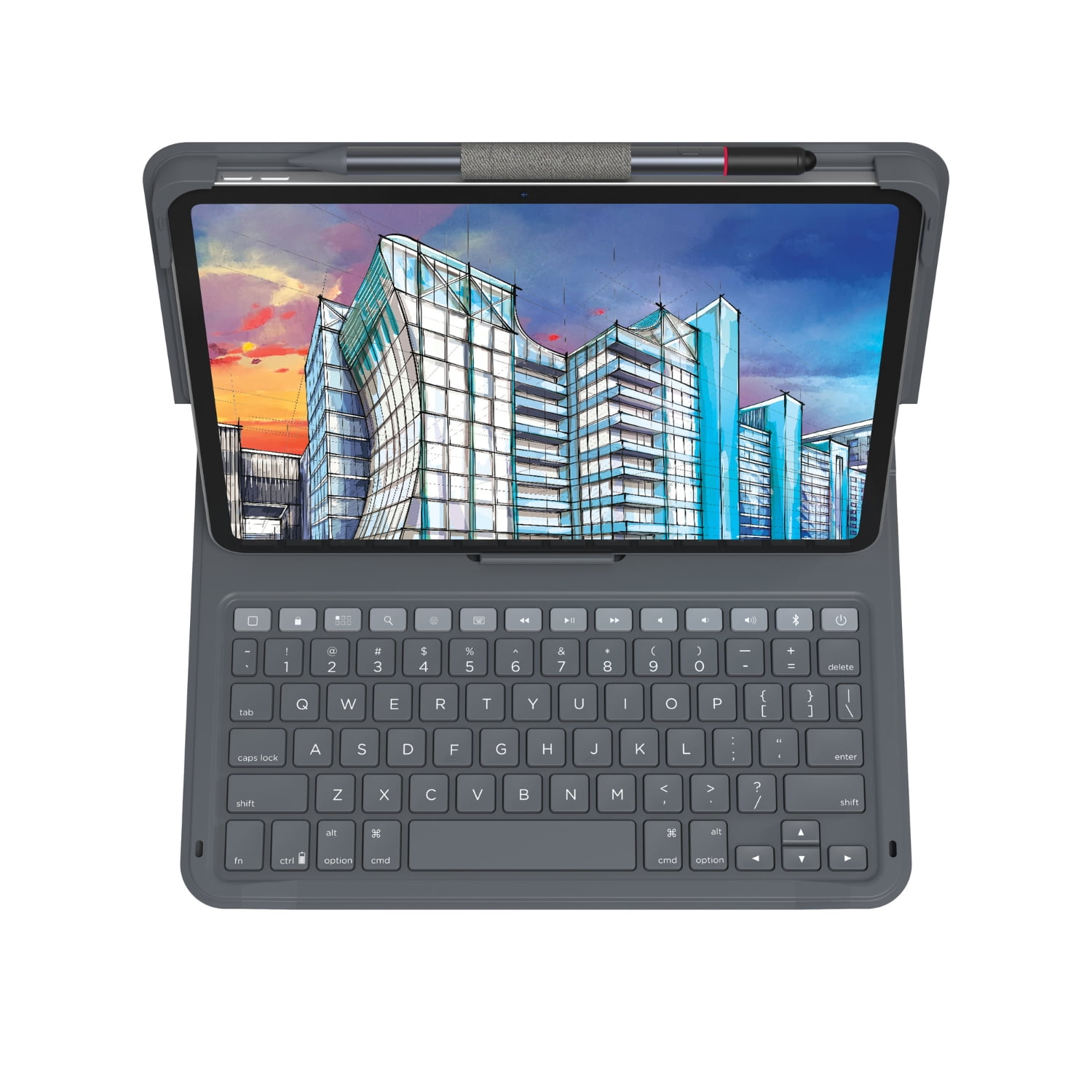 Zagg - Teclado Con Funda Messenger Folio 2 Para Ipad 11 (a16) Español