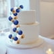 thumbnail image 3 of Decoración para tartas AQUGOO, 32 unidades, bolas azules, blancas y doradas, 3 of 7