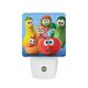 thumbnail image 1 of VeggieTales en Casa Luz nocturna LED con sensor de anochecer a amanecer para dormitorio, baño, pasillo, escaleras - Lámpara LED nocturna de enchufe, 0.5W - 1 pieza, 1 of 6