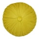 thumbnail image 1 of Cojín De Terciopelo Redondo Para Sillón Tela Velvet amarillo, 1 of 7
