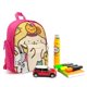 thumbnail image 3 of Pompompurin Mochila Escolar para Niños y Niñas, Mochila Infantil Ligera de Alta Calidad, Grande y Duradera ROSA, 3 of 6