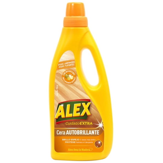 Cera Para Pisos Líquida Laminados Autobrillante Botella 750 ml Alex