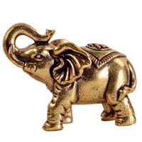 Magideal - Estatua De Tronco, Figura De Feng Shui, Mini Figura, Estatua De De Latón Para Decoración Del Hogar, Regalos De Cumpleaños Para Madre Y Mujer Afortunado