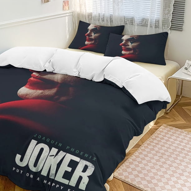 Jokers 3-Piece Bedding Set Soft Warm And Comfortable Bed Set