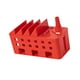thumbnail image 4 of Caja De Gestión De Cables Regletas De Enchufes Caja De Regletas De Enchufes Para Concentradores USB Adaptadores Domésticos Rojo, 4 of 5