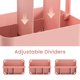 thumbnail image 3 of Organizador BYUNER portátil rosa de 23 cm, 4 compartimentos, 3 of 7