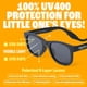 thumbnail image 5 of Gafas de sol BABY SUNNIES polarizadas para bebés de 0 a 24 meses, negras, 5 of 8