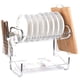 thumbnail image 1 of Secador Escurridor Loza Plato Vajilla 2 Niveles Calidad 52cm, 1 of 3
