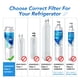 thumbnail image 2 of Reemplazo del filtro de agua del refrigerador ICEPURE UKF8001, 2 of 7