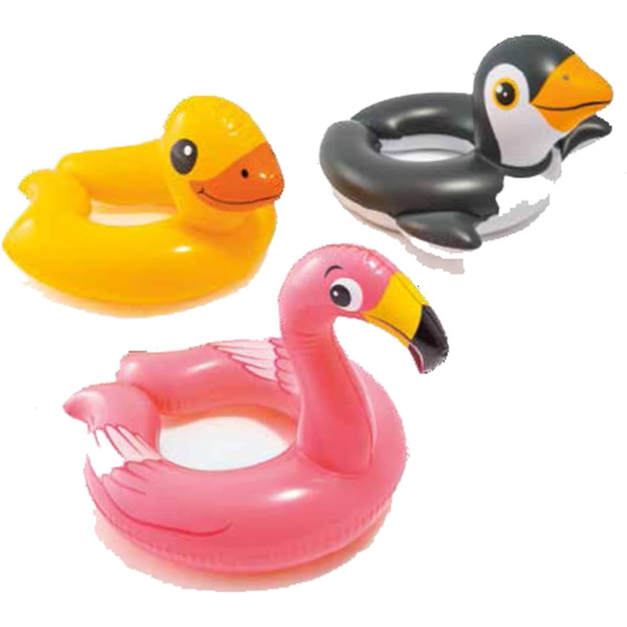 Flotadores Para Piscina Intex 43234-2327, Paquete De 3 Unidades, 59220ep, Con Cabeza De Animal
