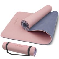 Esterilla De Yoga Paidu Antideslizante Antidesgarro De 10 Mm De Grosor Con Correa De Transporte