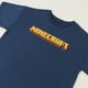 thumbnail image 2 of Polera Manga Corta Niño Creepers On The Back Azul Minecraft, 2 of 4