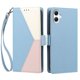 thumbnail image 3 of Cartera Plegable para Samsung Galaxy A07, PU Tricolor con Ranuras, Azul Claro, 3 of 6