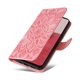 thumbnail image 4 of Funda tipo cartera FOXDOCK para Samsung Galaxy A14 5G , diseño girasol en relieve, cuero PU, cierre magnético, soporte y tarjetero, 4 of 5