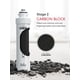 thumbnail image 5 of Kit de reemplazo de filtro de enfriador de agua Brio 2 Stage 1500L, 5 of 6