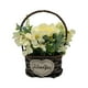 thumbnail image 4 of Planta Artificial Canastito Macetero Cordel Ovalado Deco amarillo, 4 of 8