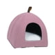 thumbnail image 1 of Interior Encantador Nido De Gato Plegable Cueva Cálida Tienda Universal Para Perros Pequeños Para Gatos Rosa S, 1 of 5