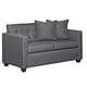 thumbnail image 3 of Sofa 2C Gramado   Tela  Gris Oscuro 130x70x 83, 3 of 4