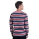 thumbnail image 2 of Polera Jersey Listada Cuello Redondo Azul, 2 of 3