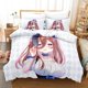 thumbnail image 1 of Anime Kawaii Girls The Quintessential Quintuplets Bedding Set Cartoon Anime three-piece set Adult Kid Bedroom Duvet cover Sets Bed Sheets, 1 of 5