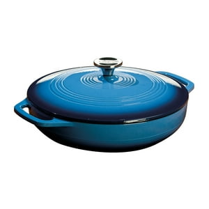 Lodge - Cacerola Esmaltada Essential Azul 3.4 Litros