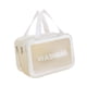 thumbnail image 2 of Neceser De Viaje, Bolsa De Maquillaje Con Separación En Seco Y Húmedo Para Natación, Senderismo, Hogar, Blanco, M, 2 of 5
