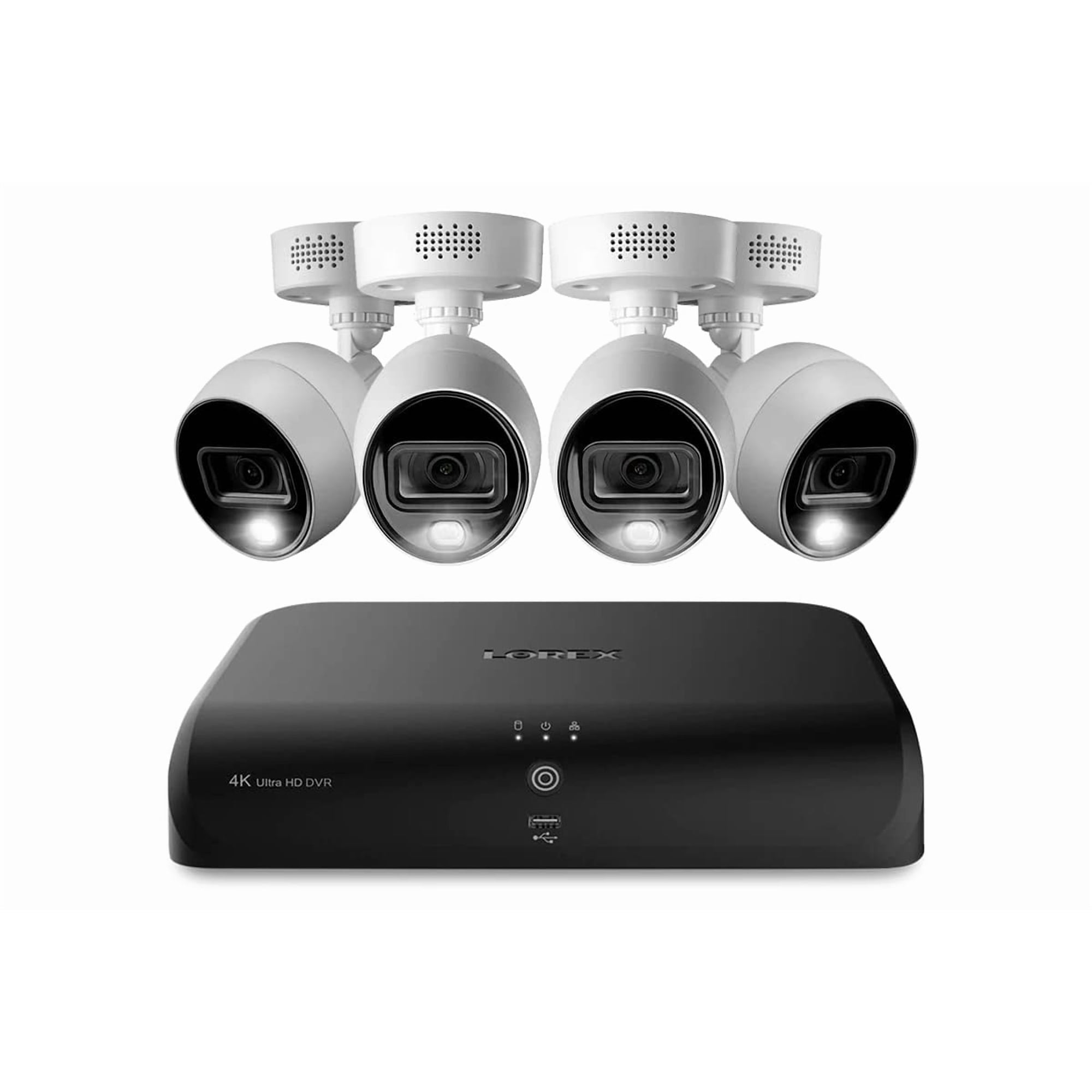 Sistema De Seguridad Dvr Lorex D4k2ad-84-c883 4k 8 Canales 2 Tb 8 Cámaras