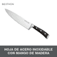 thumbnail image 2 of Cuchillo Chef 8" Acero Inoxidable Corte Preciso Profesional, 2 of 3