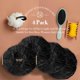 thumbnail image 4 of Gorro de ducha WhaleLife extra grande, reutilizable, satinado, impermeable, 4 of 7