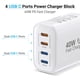 thumbnail image 5 of Bloque de carga TT&C USB C de 40 W con 4 puertos para iPhone Galaxy, paquete de 2, 5 of 7