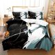 thumbnail image 1 of New Anime Bleach Bedding Set Single Twin Full Size Bed Set Adult Kid Bedroom Duvet cover Sets Home Textiles Bed Sheets, 1 of 5