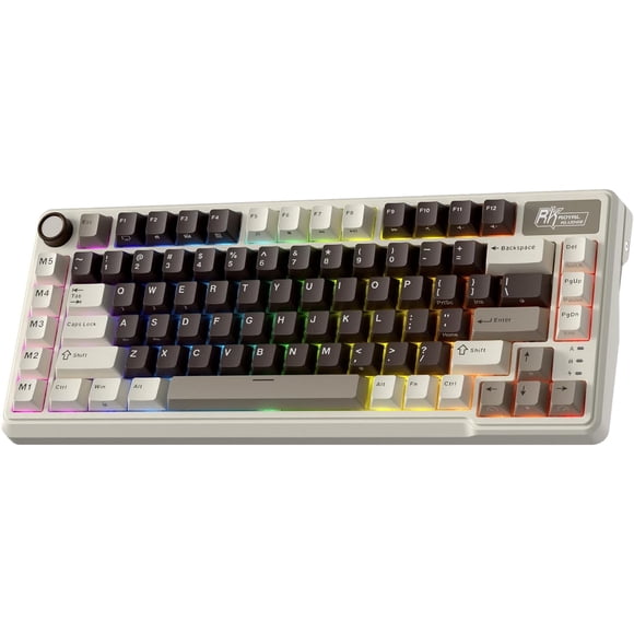 Teclado Rk Royal Kludge Mecánico i R75 inalambrico Switch