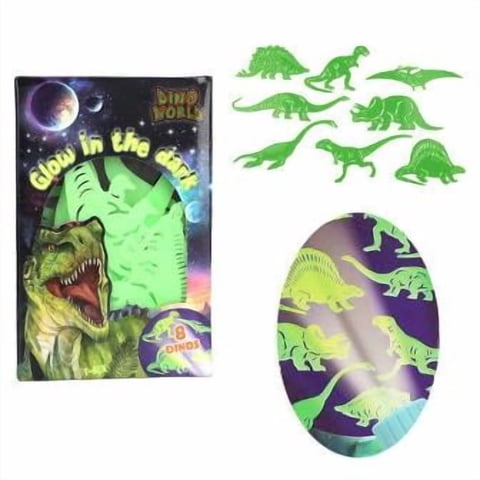 Tienda Lillifee - Set De 8 Pegatinas Glow In The Dark Dino World