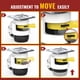 thumbnail image 3 of Ruedas niveladoras HOLKIE TD60 Heavy Duty Industrial 1000 kg, 3 of 8