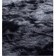 thumbnail image 1 of Alfombra Peluda Grande color Negra Jaspeado, 1 of 2