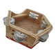 thumbnail image 2 of Pandero 8" Hexagonal Castellon HEXA-4010 Rojo, 2 of 2