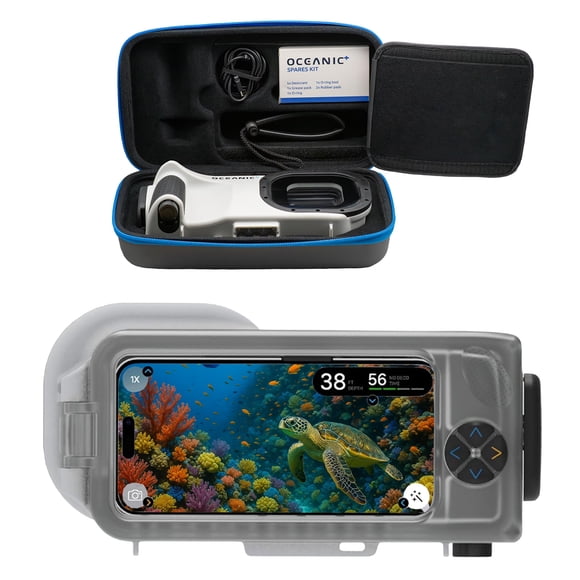 Funda impermeable Oceanic+ para iPhone de 60 m de esnórquel y buceo