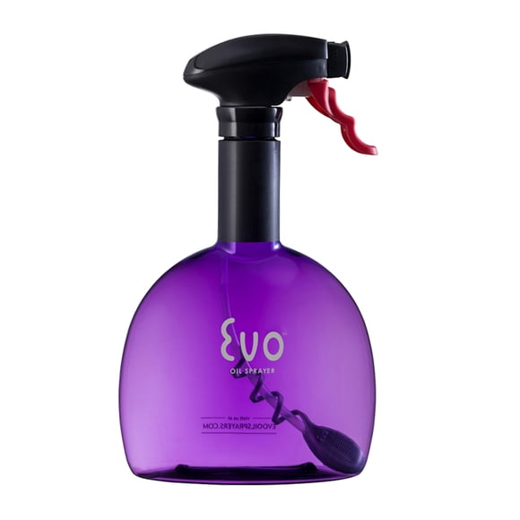 Pulverizador de aceite Evo Original sin aerosol, 500 ml, color morado