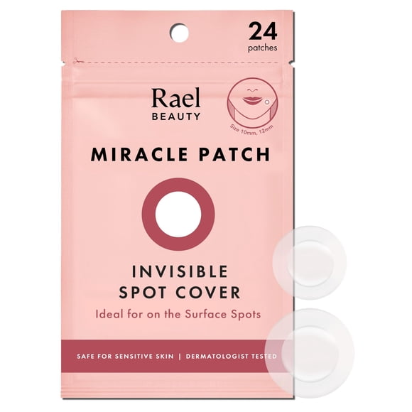 Cubremanchas invisibles Rael Miracle Pimple Patches, 24 unidades