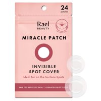 Cubremanchas Invisibles Rael Miracle Pimple Patches, 24 Unidades